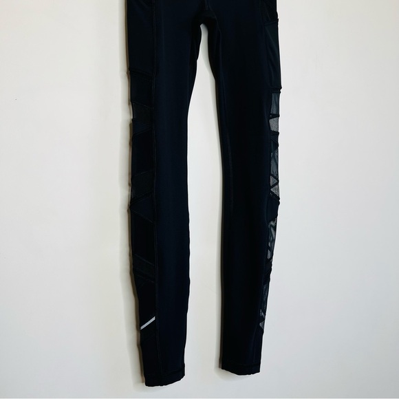 Lululemon Speed Up Tight Mesh 28 Leggings in Black - Picture 8 of 16